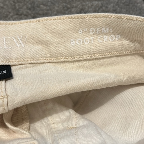J. Crew Demi-Boot Crop Jean size 28P - Picture 6 of 7